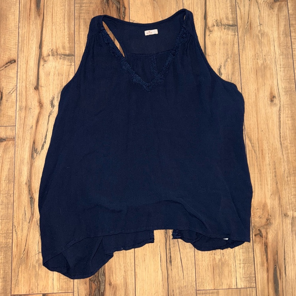 Blue tank